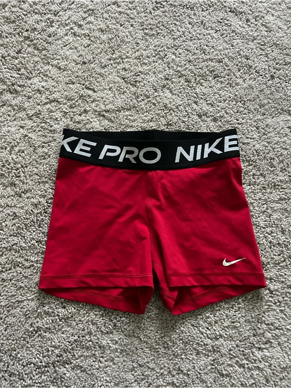 Nike Pros Dri-Fit Red and Black